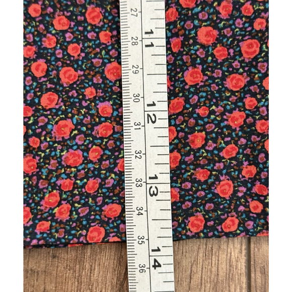 Zara NWT Floral Print Ruched Floral Sweetheart Crop Top Balloon Sleeve Size XS‎ - Picture 16 of 16